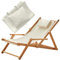 Tela de reemplazo de silla de, tela de reemplazo de reemplazo de patio de tela oxford de 45x17 pulgadas con almohada, tela de reemplazo de silla de playa para piscina de tumbona solar jardín pa