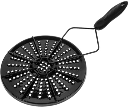 CIYODO Diffuseur De Chaleur Revêtu Pour Plaque à Induction Adaptateur Pour Cuisson Homogène Distributeur De Chaleur Pour Casseroles Non Induction Poignée Résistante Accessoire Cuisson Cui