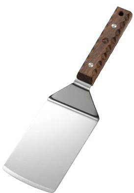 CAMPINGMOON MS-29 - Pala per hamburger in acciaio inox