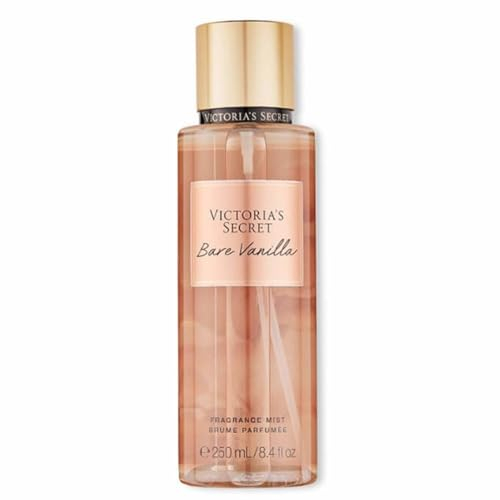 Victoria Secret Duftwasser für den Körper, verschiedene Düfte 250 ml (1 Einheit, Bare Vanilla)