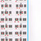 Piano Chord Fingering Diagramm Poster Perfekt für Anfänger, Musik Klassenzimmer Verwendung (A)