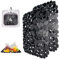 2 Piezas Alfombrilla Fregadero Cocina de PVC,40 x 30 cm Protector Fregadero Cocina, Alfombrillas para Fregadero Protectoras, Alfombrilla con Forma de Guijarros para Platos, Cristalería, Verduras