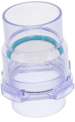 OSALADI PVC-ventil Transparent Für Wasserleitungen Inline-rückschlagventil Mit Einwegventilmechanismus Spülbecken-absperrventil Und Toiletten-rückschlagventil Einfach Zu Installierendes Rü