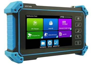 HEALBYBLE Ipc 5200c Plus Cftv Ipc Tester Camera Video Card Monitor Portable Monitor Tester Iptv Utp Rj45 Network Cable Tester Ipc5100,Full Features Tester(IPC-5200PLUS)