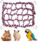 Qianeffort 1PCS Mesh Rat Toys and Accessories for Cage,Rat Hammock Rope Net,Hamster Cage Accessories,Rat Accessories for Cage,Guinea Pig Hammock,Rat Accessories for Cage for Rat Hamster Bird Ferret