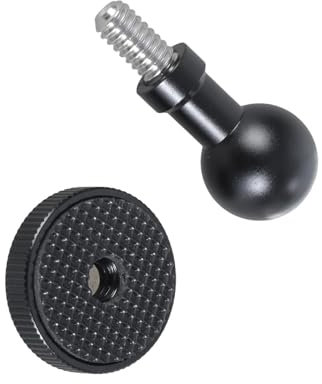 ANMITI Aluminium 17mm 1/4 Schraubenadapter Navigation Anschlussanschluss Aluminiumhalter Adapter Für Und Tablettenhalterungen