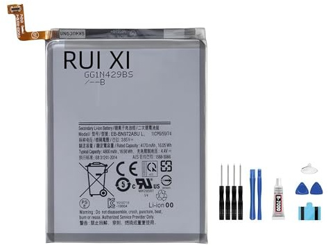 RUI XI Akku kompatibel für Samsung Galaxy Note 10+ Note 10 Plus SM-N975F SM-N975DS EB-BN972ABU 4300mAh Akku