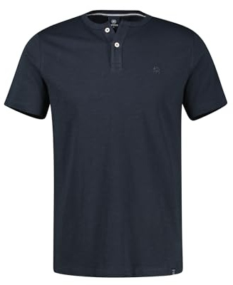 LERROS - Herren Serafino Kurzarm T-Shirt