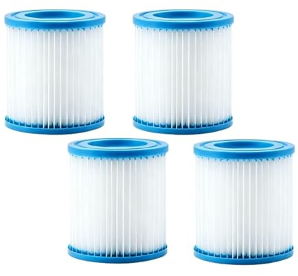 Vividcrate Cartuccia Filtro Piscina Tipo H, Compatibile con Intex, 29007 28601 28602(4pcs)