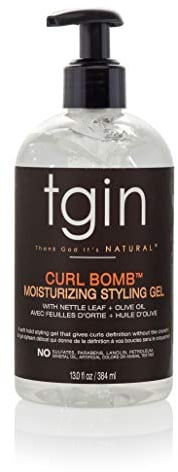 tgin Locken Bombe befeuchtend Haargel für lockiges Haar Typen 384ml