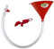 Beer Bong Funnel with Valve - Extra Long 2.5 feet (30 inch) Kink Free Tube - Shotgun Keychain Tool Bottle Opener - Premium Funnel for Beer Drinking Games, College Parties, spring break