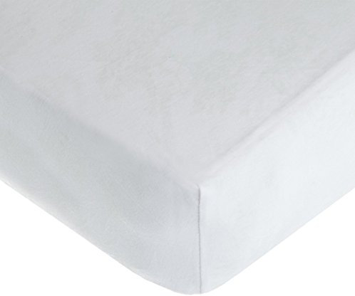 American Baby Company 100% natürlicher Baumwoll-Jersey, 19 cm, extra tief, für 12,7 cm Mini-Kinderbett-Matratze, weiß, für Jungen und Mädchen, 1 Stück