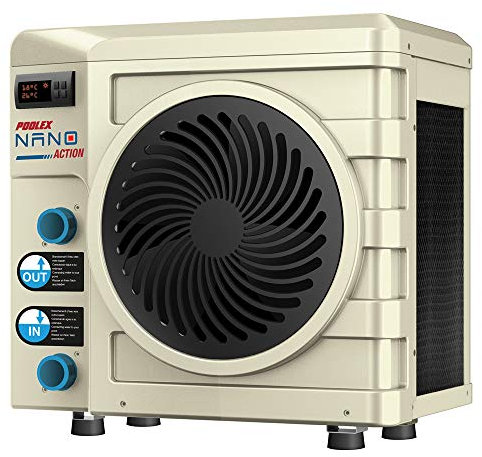 POOLEX PC-NAN020 - Pompe à Chaleur - Gamme Nano - R32 - Dédiée aux Petits Bassin de 20 m3-3000 Watts