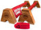 Aries Athletics Midletts Liegestützgriffe aus Holz mit extra langen Griffen für Calisthenics/Yoga/Krafttraining – Handmade in Germany – Nachhaltige Push Up Liegestütz Griffe - Aries Red