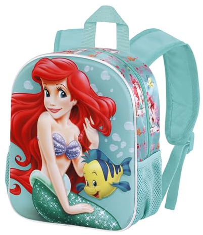 Arielle Sea-Kleiner 3D Rucksack, Blau, 26 x 31 cm, Kapazität 8,5 L