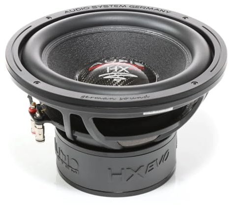 Audio System HX 10 EVO 25cm High-End Subwoofer HX-Series 2X 2Ohm 500 Watt…