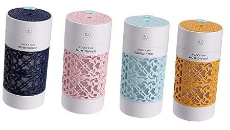 ABOOFAN Humidifier Portable Essential Oil Diffuser Mini Humidifier Mini Portable Humidifier Essential Oil Humidifiers Mini Aroma Diffuser Usb Aroma Diffuser Triple Fan Portable Humidifiers