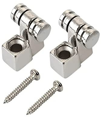 sdhengyee Supporto vintage per guida per corde per chitarra elettrica Fender Stratocaster Stratocaster Tele Telecaster, cromato