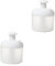 TOVINANNA 2pcs Portable Face Wash Bubble Maker for Facial Cleanser Shampoo and Shower Gel Cleaning Tool for Women and Girls White