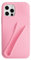 TRADAY Lip Gloss Phone Case Pink for iPhone 12/12 Pro for Women Girls Protective Silicone Shockproof Slim Funny Stylish Phone Case Compatible with iPhone 12/12 Pro（Pink）