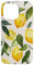 Hülle für iPhone 14 Pro Max Muster Kunst Zitrone Obst Vintage