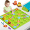 Logische Straßenbau Spiele - STEM Familie Brettspiel, Großes Mehrspieler Brain Teasers Puzzles Labyrinth Spielzeug für 4 5 6 7 Jahre Jungen Mädchen, Montessori Spielzeug geschenke für Kinder Jungen