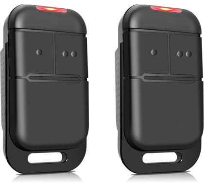 Remplacement Télécommande pour S0mfy 2401539, Telecommande portail 433,42 MHz 2 Canaux Compatible avec Motorisation Portail et Porte de Garage(Lot de 2)