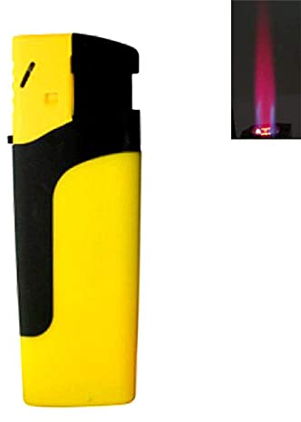 Sturmfeuerzeug MOSA Turbo Feuerzeug 5 Farben Jet Flame Torch Gas Lighter (Gelb)