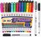 June Gold Whiteboard-Marker, trocken abwischbar, in verschiedenen Größen und Farben, Keilspitze Fine Tip sortiert