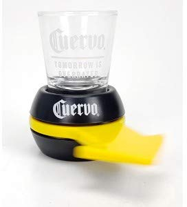 Jose Cuervo Trinkspiel Partyspiel ?Spin the Shot? Flaschendrehen mit Shotglas