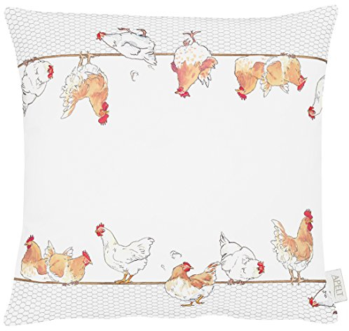 Apelt Kissenhülle, Baumwolle, Creme, 46 x 46 x 0.5 cm