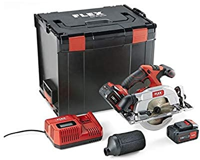 Flex 454028 Cordless Circular Saw 18V, Red,One Size,FLXCS62SET