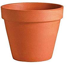 Deroma Terra Cotta Tontopf, 8,9 cm