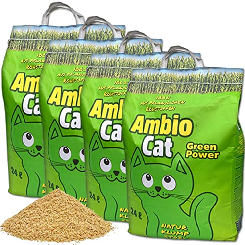 Naturprodukt Ambio Cat Green Power wie GreenCat 4X 24L (96L)