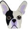 Finally Home Französische Bulldogge Hund Patch zum Aufbügeln | Hunde Patches, Tier Bügelflicken, Kinder Flicken, Pfoten Aufnäher für