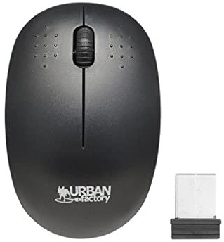 Urban Factory Free Souris RF sans Fil Ã Ptico 1000 dpi Ambidextre