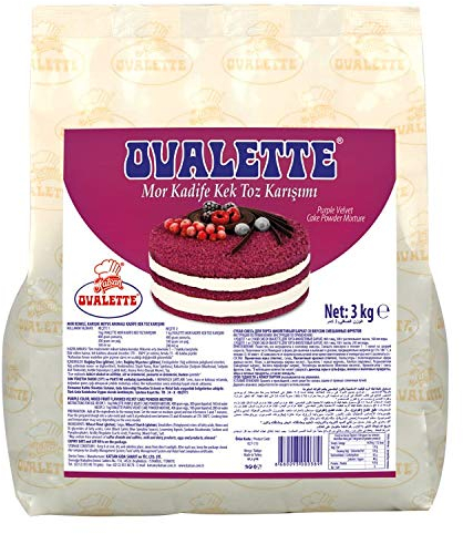 Samt Biskuit Fertigmischung Lila 3 Kg