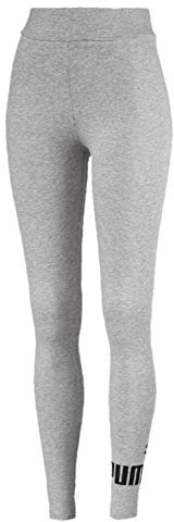 PUMA Mädchen Essentials Logo Leggings 152Light Gray Heather