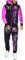 Osheoiso Homme Jogging Survêtement Costume Ensemble Imprimé Sweat Shirt Capuche Pantalon Cordon de Serrage Casual Combinaison de Jogging A Rose Rouge M