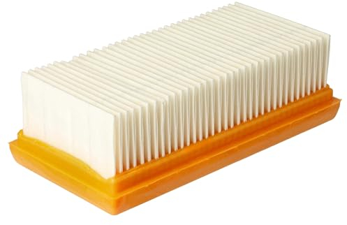 vhbw Flachfaltenfilter kompatibel mit Heylo VC 30 H, VC 30 M Nass- und Trockensauger, Staubsauger - Motorkühlluftfilter