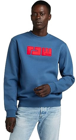 G-STAR RAW Herren RAW. Felt r sw, Blau (rank Blue D23480-D425-868), XS