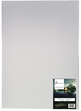 Photolux FineArt Velvet 270 gsm Matt Fotopapier in Premiumqualität (A3+-25 Bl / 329x483, millimeters)