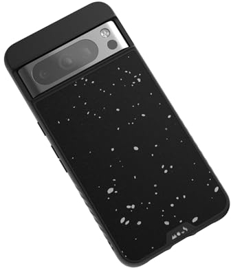 Mous for Google Pixel 8 Pro Case MagSafe Compatible - Limitless 5.0 - Speckled Black Fabric - Protective Pixel 8 Pro Case - Shockproof Phone Cover