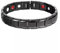 AMZLORD 1er Ultrastarkes Titan Magnetarmband for Damen Männer, Antistatischer Magnet Armbänder Gewichtsverlust Armband, Titanstahl Magnetisches Titan Armband Anti-Ermüdungsband (Schwarz)