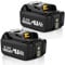 2 Pack 18V 5.5Ah BL1850B Battery Compatible with BL1830 18V Batteries BL1850 BL1830 BL1850B BL1830B BL1860B BL1860 BL1840 BL1820 BL1835 BL1845 LXT-400