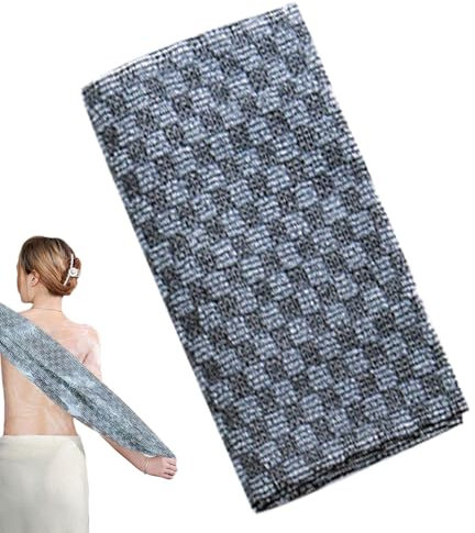 Lave-linge pour le dos, chiffons pour le corps | Serviette exfoliante extra longue pour douche | Serviettes pour le corps, lingettes de douche, doux, séchage rapide pour la salle de bain