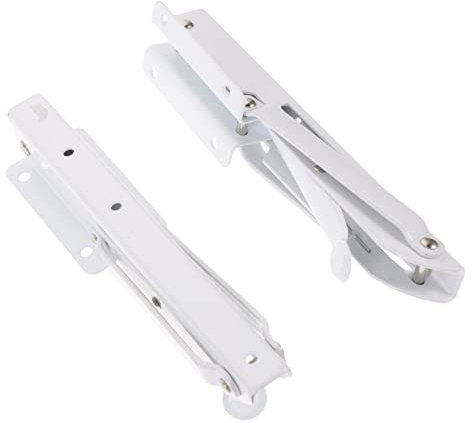 Floating Shelf Bracket Heavy Duty Folding Shelf Headboard Brackets Shelf Mounting Brackets Wall Bracket Radiator Shelf Bracket Corner Bracket Shelf Brackets L Brackets Iron White WOONEKY