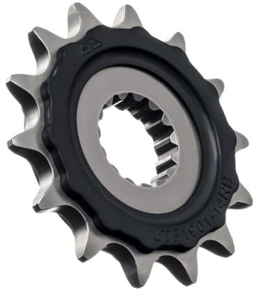 JT Sprockets JTF1901.14RB 14 Tooth Rubber Cushioned Front Countershaft Sprocket