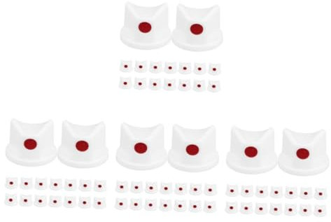 NUOBESTY 4 Sätze Aerosoldosendüse Auto Gadgets Sprühdosengriff Sprühdosenauslösergriff Langer Sprühdosengriff Farbdosensprühergriff Graffiti Zubehör Sprühfarbe 30 Stück * 4