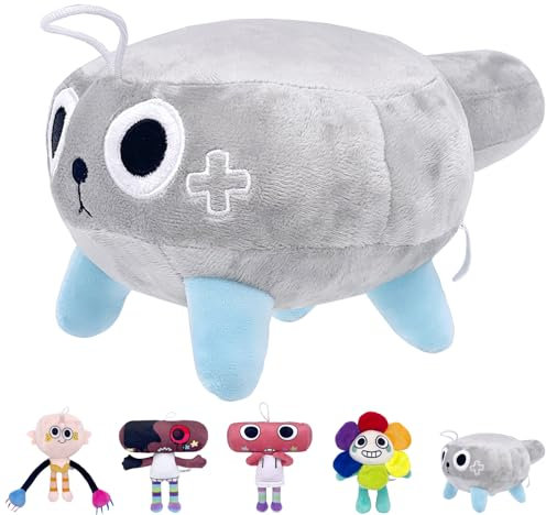 YOUYIKE Dandy Horror Games Plüsch - Dandys World 30 cm The World Game Kiesel Plüsch Plüschtier Dandys World Plüsch für Jungen Mädchen Weiches Stofftier Kissen Puppe Geschenk